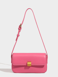 « Modischer Chic mit Mylah: Die Mini Umhängetasche Weiss/Rosa als Must-Have Accessoire für Damen »