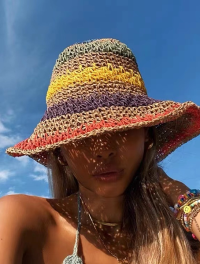 « Stilvoll Geschützt: Der Strohhut Damen Strandhut Sonnenhut Damen – Lily, Ihr Mode-Must-Have »