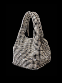« Stilvolle Eleganz: Die Abendtasche Hochzeitstasche Party Tasche Handtasche Damen Schultertaschen Silber/Rosa/Schwarz/Gold – Lara »