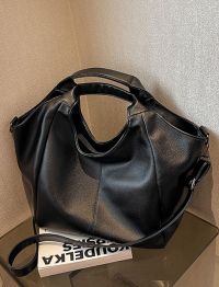 « Die Eleganz der Jade: Handtasche-Damen-Schultertaschen-Umhängetasche-Damen-Große-Handtasche-Shopper-Tasche in Schwarz/Grün/Weiß »