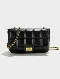 « Stilvolle Eleganz mit der Ayla Handtasche: Damen Schultertaschen und Umhängetaschen in Schwarz/Weiss »