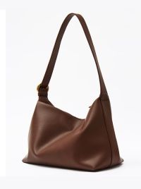 « Stilvolle Eleganz mit der Maya Handtasche Damen Schultertaschen Leder Umhängetasche: Der ultimative Begleiter in Schwarz/Braun »
