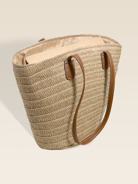 « Große Tasche Damen Frau Sommer Strandtasche – Georgina: Ihr perfekter Modebegleiter für den Sommer »