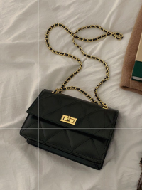 « Valerie: Die ultimative Handtasche Damen Schultertaschen Umhängetasche Mittelgroß Schwarz für trendbewusste Frauen »