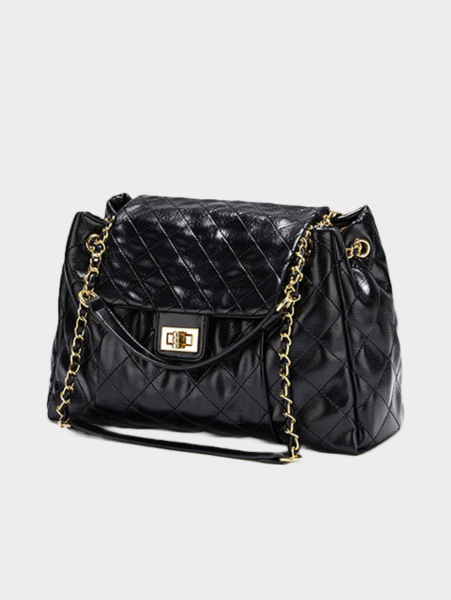 Zeitlose Herbst-Eleganz: Die perfekte schwarze Schultertasche für Wien